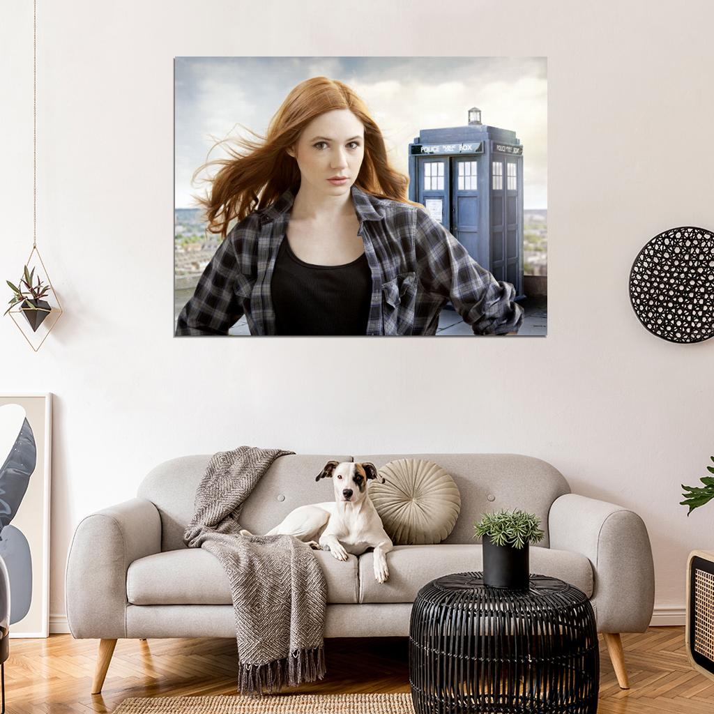 Doctor Who Karen Gillan Amy Pond TV Series Wall Art Print Poster