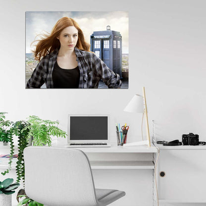 Doctor Who Karen Gillan Amy Pond TV Series Wall Art Print Poster