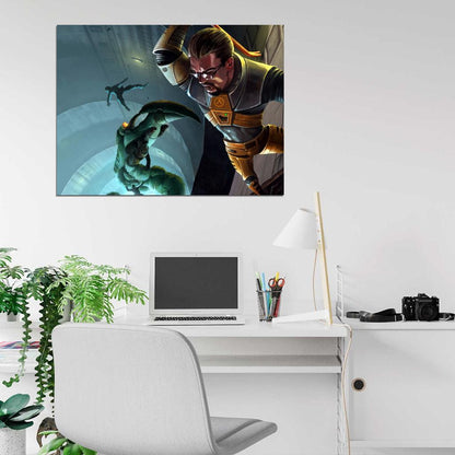 Half Life 2 Gordon Freeman Crowbar Awesome Video Game Art Wall Art Print Poster
