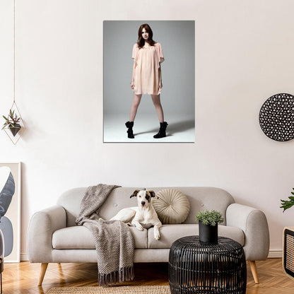 Karen Gillan Cute Actress Beautiful Hot Girl Wall Art Print Poster