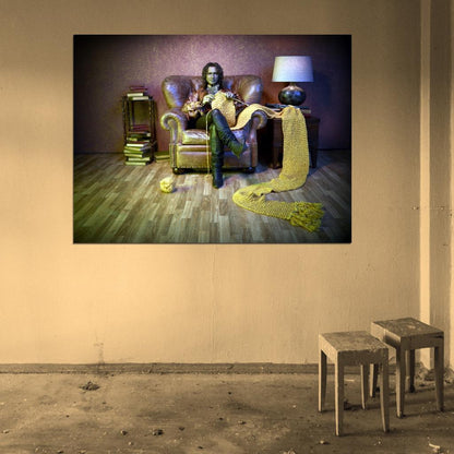 Once Upon a Time Rumplestiltskin Mr. Gold Robert Carlyle TV Series Wall Art Print Poster