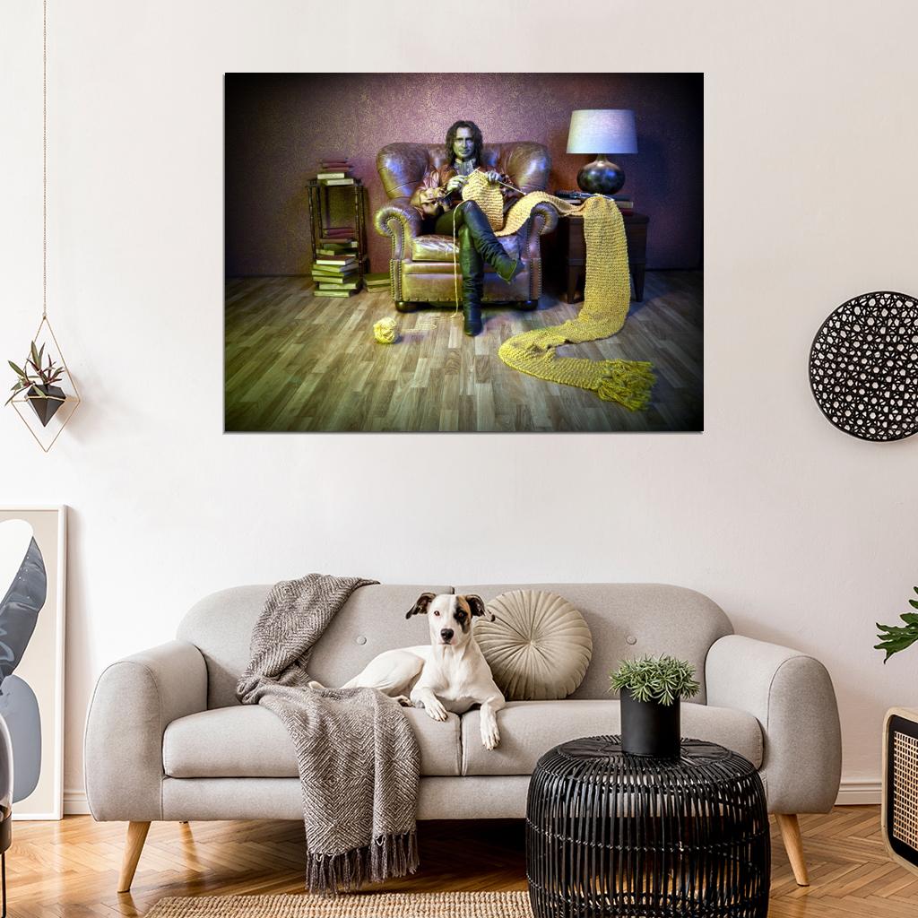 Once Upon a Time Rumplestiltskin Mr. Gold Robert Carlyle TV Series Wall Art Print Poster