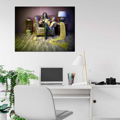 Once Upon a Time Rumplestiltskin Mr. Gold Robert Carlyle TV Series Wall Art Print Poster