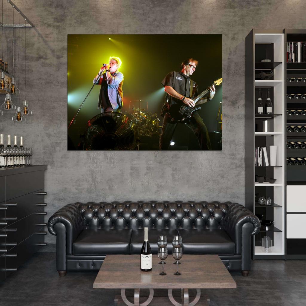 The Offspring Punk Rock Band Dexter Holland Pete Parada Live Concert Wall Art Print Poster