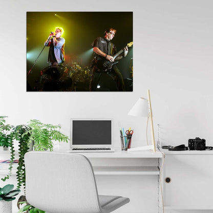 The Offspring Punk Rock Band Dexter Holland Pete Parada Live Concert Wall Art Print Poster