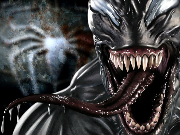 Venom Symbiote Eddie Brock Awesome Art Wall Art Print Poster