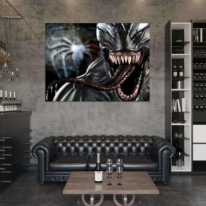 Venom Symbiote Eddie Brock Awesome Art Wall Art Print Poster