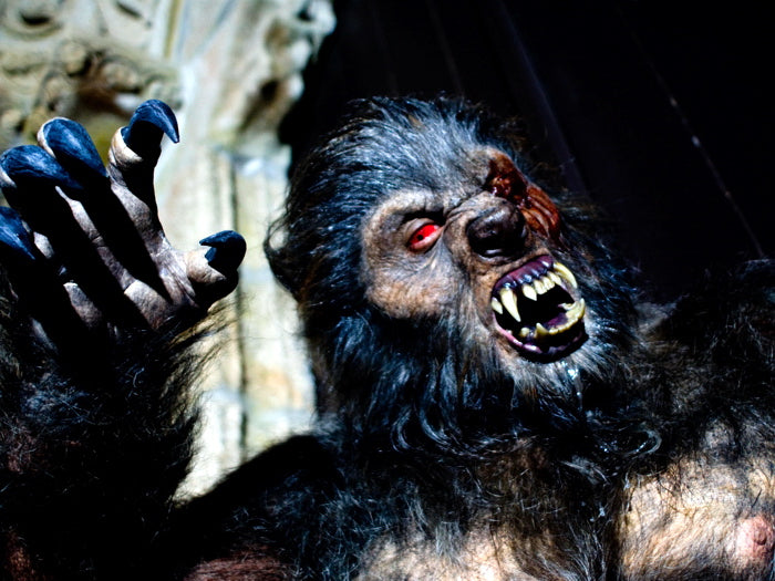 Creepy Werewolf Scary Blood Monster Halloween Wall Art Print Poster