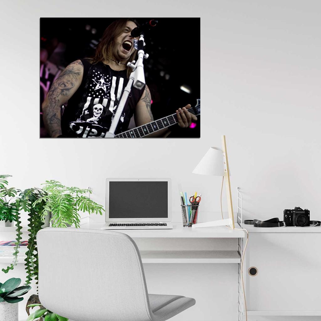 Bullet For My Valentine Metalcore Live Concert Music Wall Art Print Poster