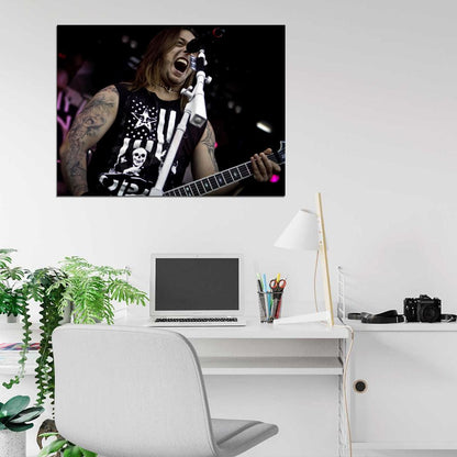 Bullet For My Valentine Metalcore Live Concert Music Wall Art Print Poster