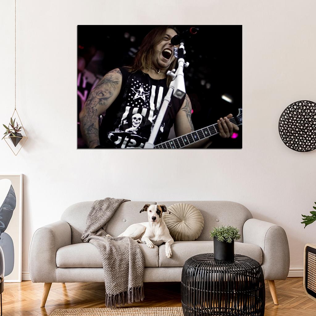 Bullet For My Valentine Metalcore Live Concert Music Wall Art Print Poster