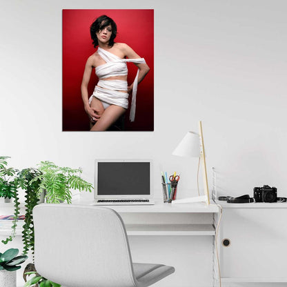 Asia Argento Hot Actress Sexy Model Wall Art Print Poster
