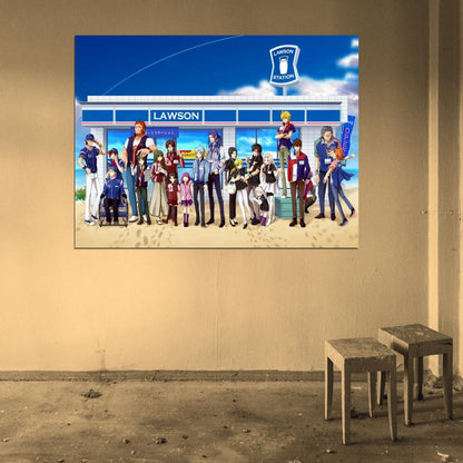 Fate Zero Characters Gilgamesh Hisau Maiya Lancer Matou Kariya Rider Saber Rin Aoi Waver Velvet Anime Manga Fate/Zero Art Wall Art Print Poster