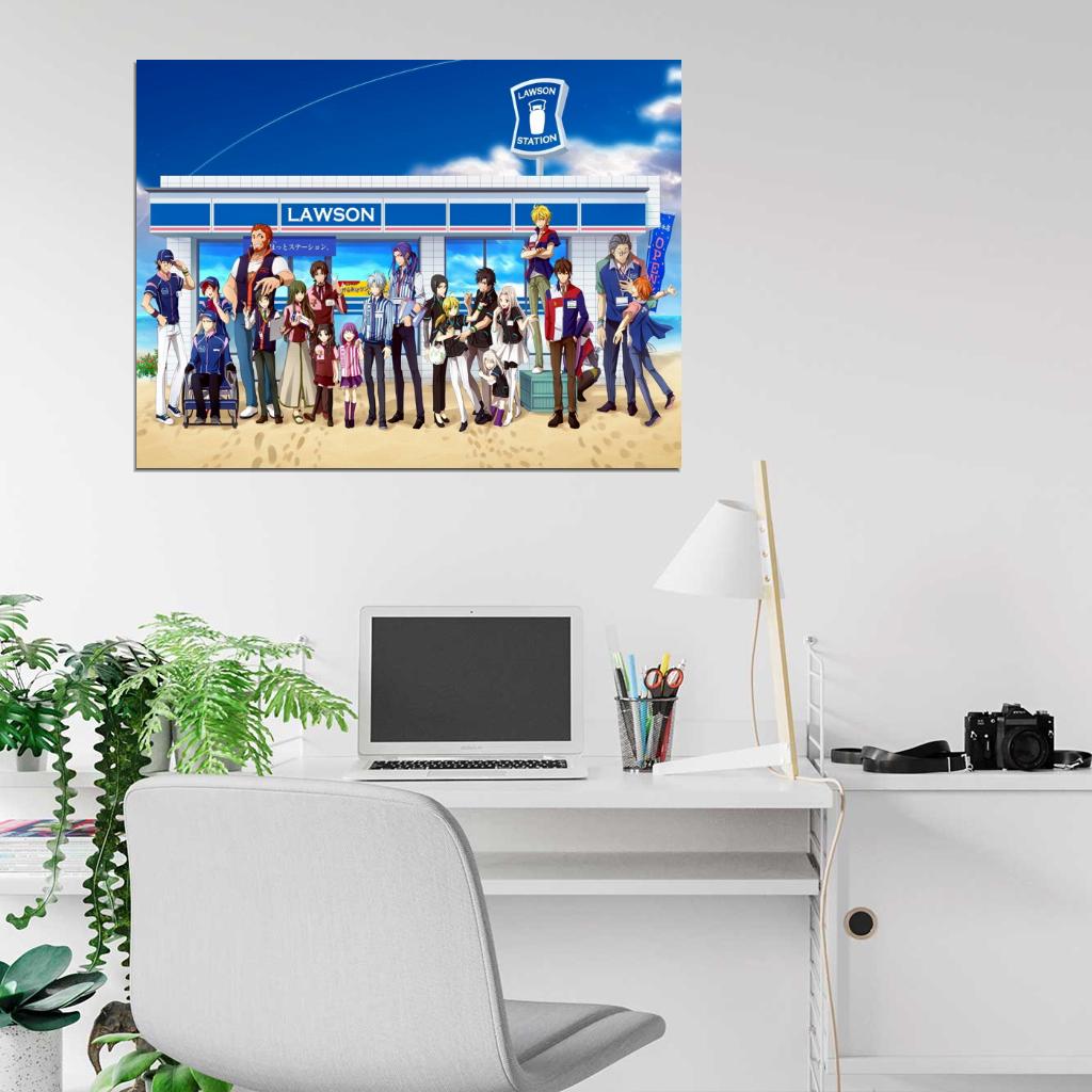Fate Zero Characters Gilgamesh Hisau Maiya Lancer Matou Kariya Rider Saber Rin Aoi Waver Velvet Anime Manga Fate/Zero Art Wall Art Print Poster