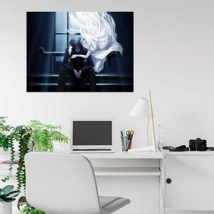 Fate Zero Irisviel Von Einzbern Emiya Kiritsugu Anime Manga Art Fate/Zero Wall Art Print Poster