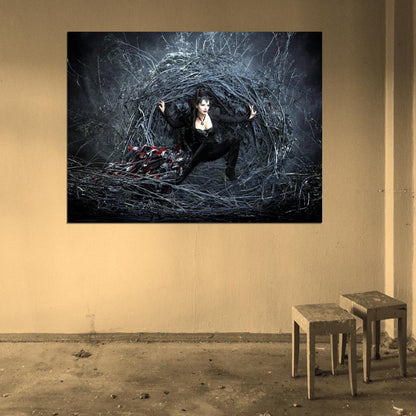 Once Upon a Time Evil Queen Lana Parrilla TV Series Wall Art Print Poster