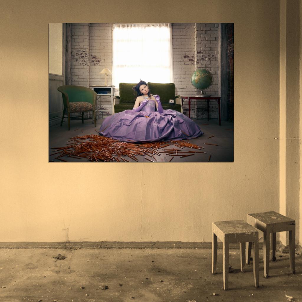 Once Upon a Time Ginnifer Goodwin Snow White Mary Margaret Blanchard TV Series Wall Art Print Poster