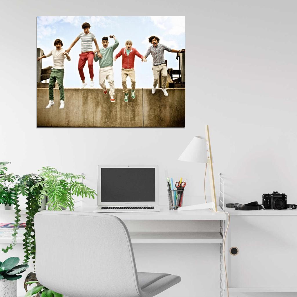 One Direction 1D Boy Band Music Niall Horan Zayn Malik Liam Payne Harry Styles Louis Tomlinson Wall Art Print Poster