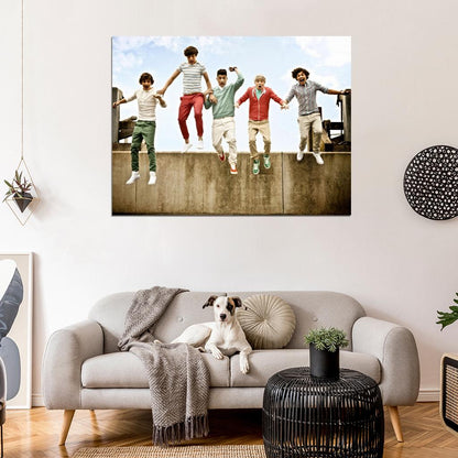 One Direction 1D Boy Band Music Niall Horan Zayn Malik Liam Payne Harry Styles Louis Tomlinson Wall Art Print Poster