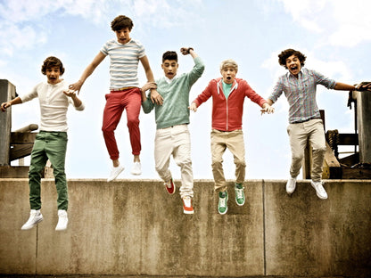 One Direction 1D Boy Band Music Niall Horan Zayn Malik Liam Payne Harry Styles Louis Tomlinson Wall Art Print Poster