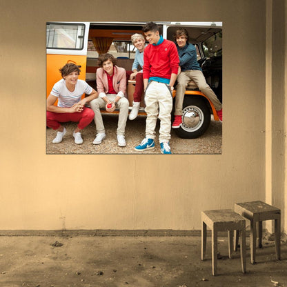 One Direction 1D Boy Band Music Niall Horan Zayn Malik Liam Payne Harry Styles Louis Tomlinson Wall Art Print Poster