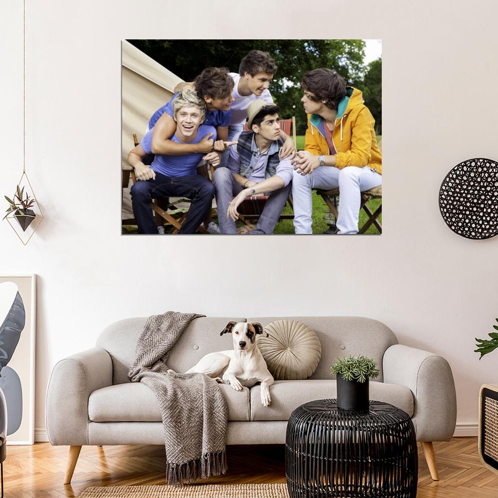 One Direction 1D Boy Band Music Niall Horan Zayn Malik Liam Payne Harry Styles Louis Tomlinson Wall Art Print Poster