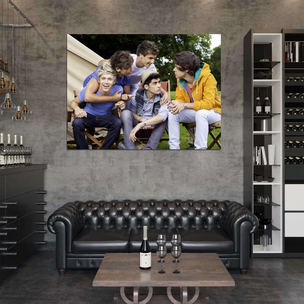 One Direction 1D Boy Band Music Niall Horan Zayn Malik Liam Payne Harry Styles Louis Tomlinson Wall Art Print Poster