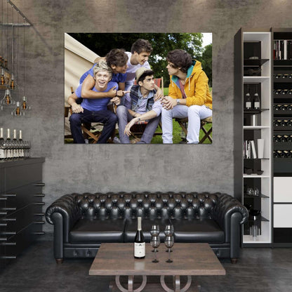 One Direction 1D Boy Band Music Niall Horan Zayn Malik Liam Payne Harry Styles Louis Tomlinson Wall Art Print Poster