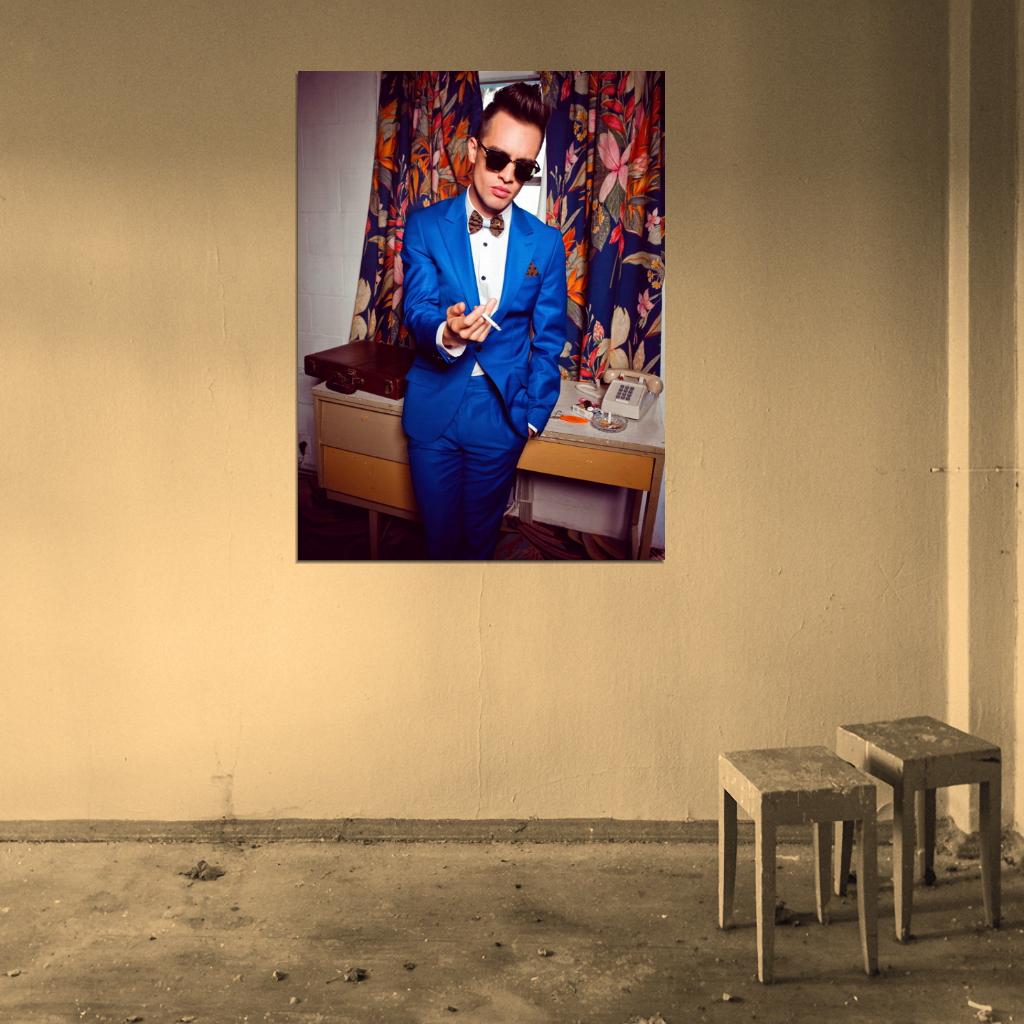 Panic at the Disco Brendon Urie Panic! Music Wall Art Print Poster