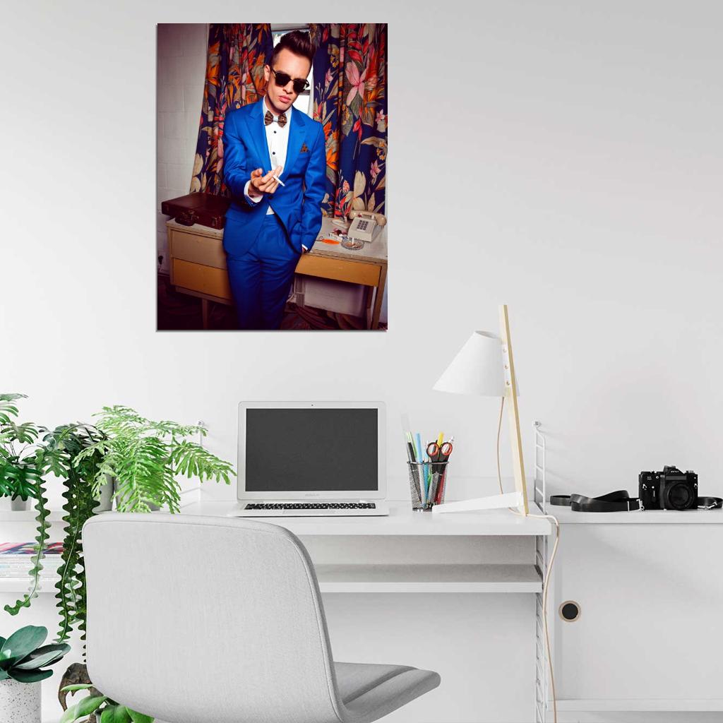 Panic at the Disco Brendon Urie Panic! Music Wall Art Print Poster