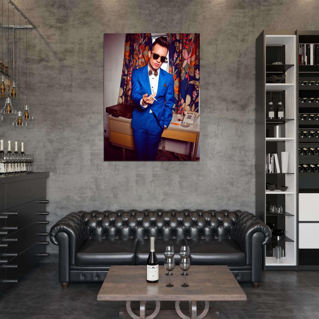 Panic at the Disco Brendon Urie Panic! Music Wall Art Print Poster