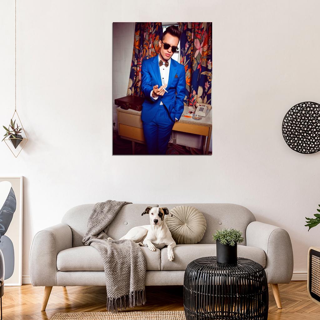 Panic at the Disco Brendon Urie Panic! Music Wall Art Print Poster