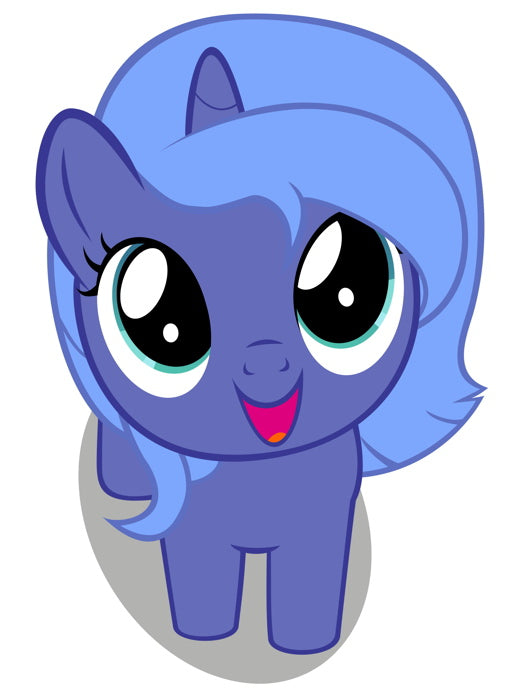 Princess Luna My Little Pony Friendship is Magic Cute Kids Art Wall Art Print Poster