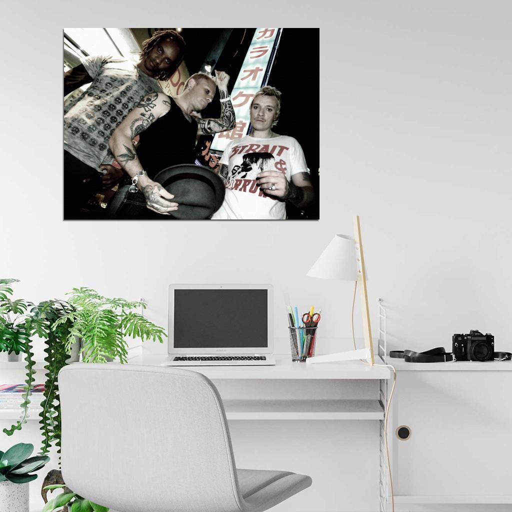 The Prodigy Music Band Hardcore Rave Electronic Alternative Rock Wall Art Print Poster