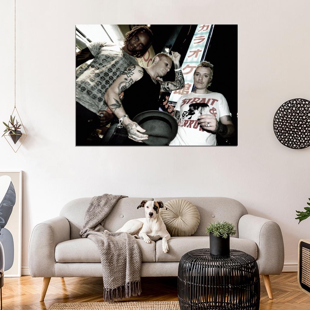 The Prodigy Music Band Hardcore Rave Electronic Alternative Rock Wall Art Print Poster