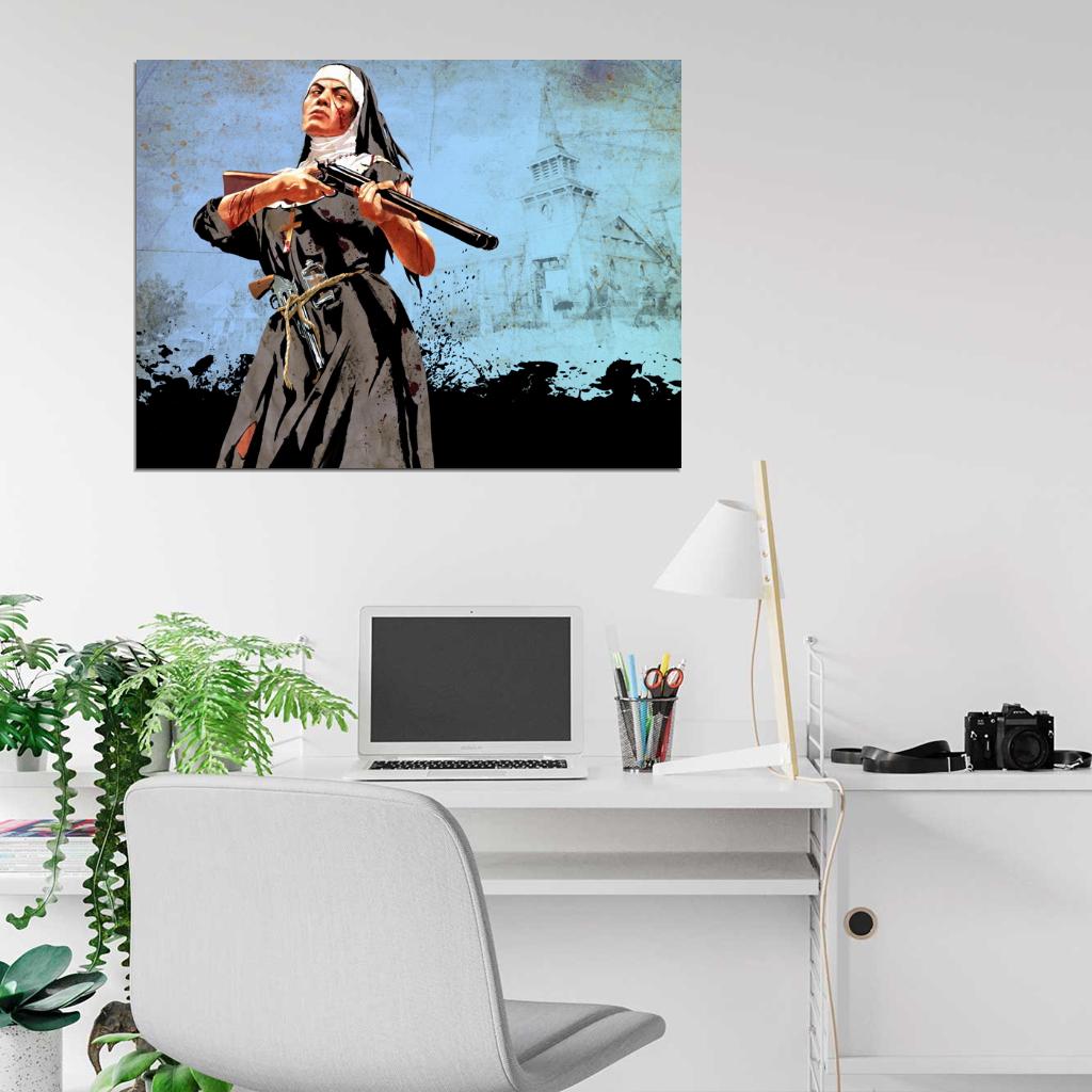 Red Dead Redemption Undead Nightmare Video Game Art Wall Art Print Poster