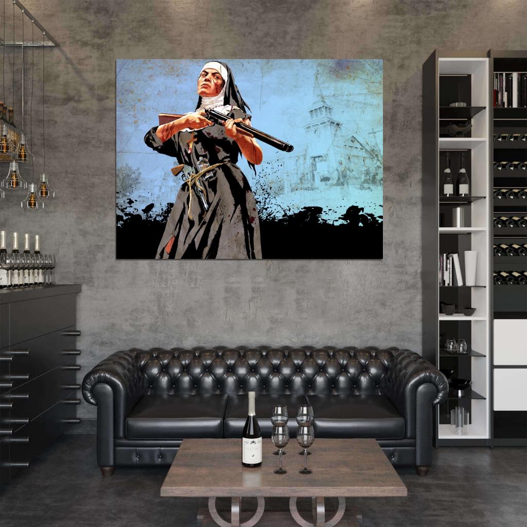 Red Dead Redemption Undead Nightmare Video Game Art Wall Art Print Poster