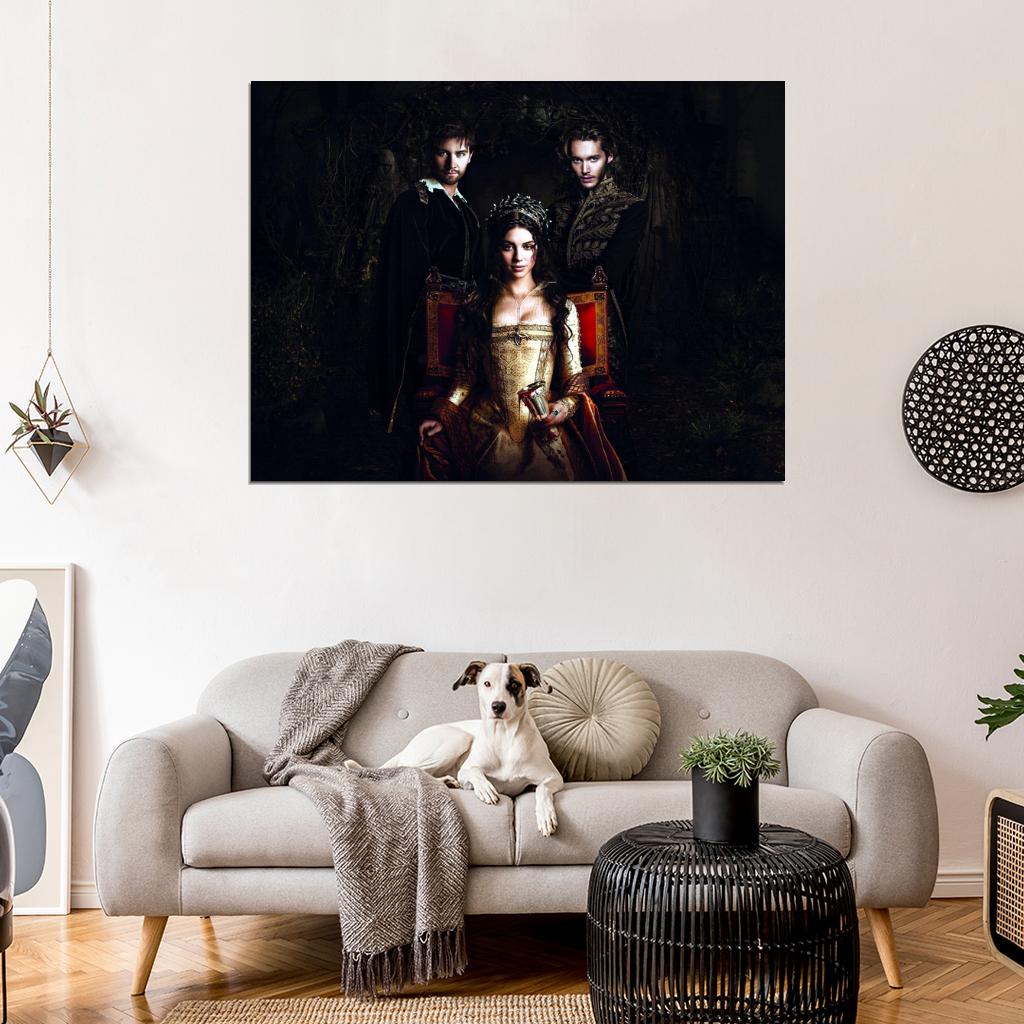 Reign TV Series Adelaide Kane Mary Prince Francis Sebastian Toby Regbo Torrance Coombs Wall Art Print Poster