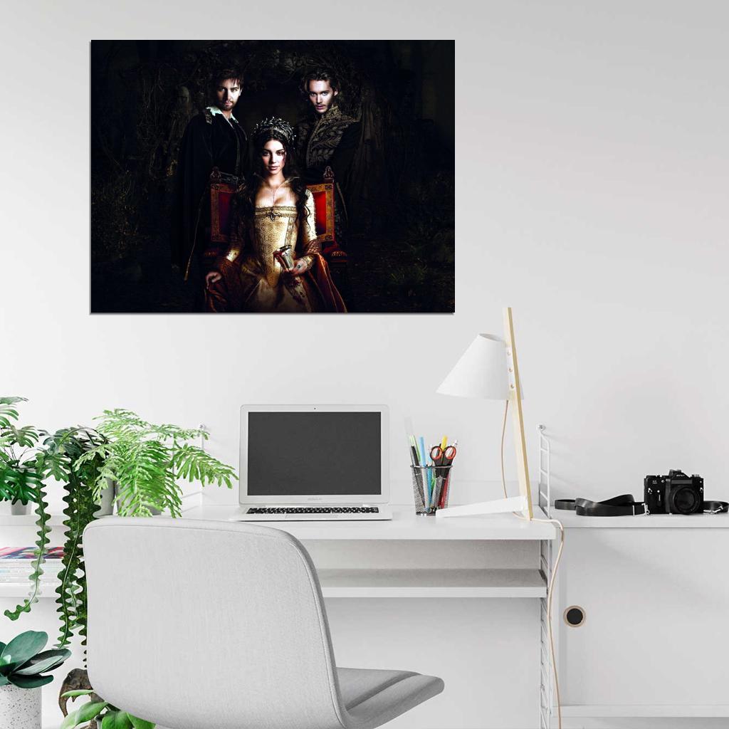 Reign TV Series Adelaide Kane Mary Prince Francis Sebastian Toby Regbo Torrance Coombs Wall Art Print Poster