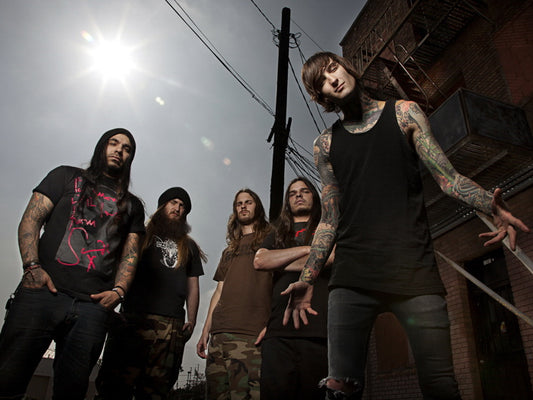 Suicide Silence Deathcore Rock Band Music Wall Art Print Poster