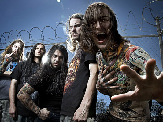 Suicide Silence Deathcore Rock Band Music Wall Art Print Poster