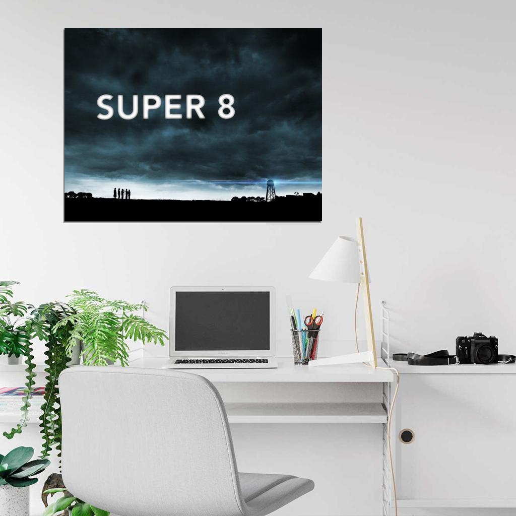 Super 8 Sci-Fi Movie 2011 Night Wall Art Print Poster