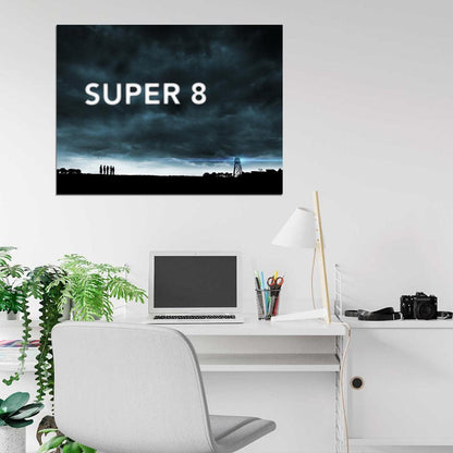 Super 8 Sci-Fi Movie 2011 Night Wall Art Print Poster