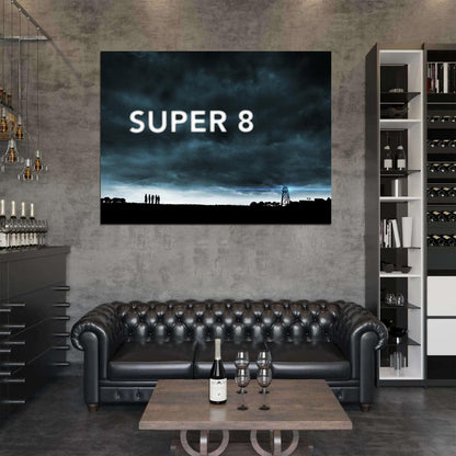 Super 8 Sci-Fi Movie 2011 Night Wall Art Print Poster
