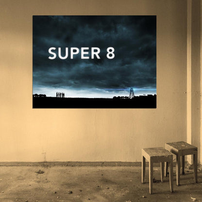 Super 8 Sci-Fi Movie 2011 Night Wall Art Print Poster