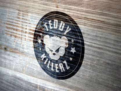 Teddy Killerz Logo Drum and Bass Dubstep Music Art Wall Art Print Poster