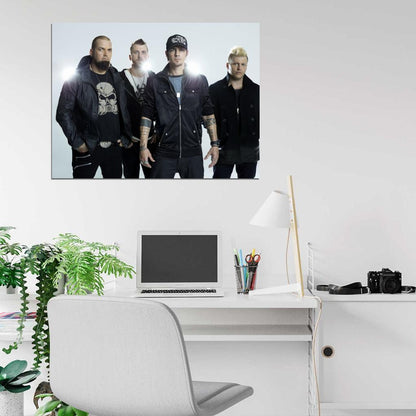 Three Days Grace Adam Gontier Hard Rock Band Alternative Metal Music Wall Art Print Poster