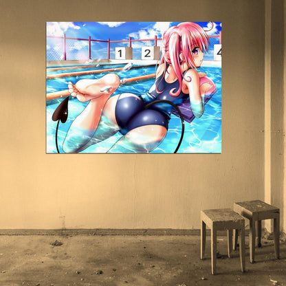 To Love-Ru Darkness Nana Aster Deviluke Hot Wet Butt Sexy Anime Manga Art Wall Art Print Poster