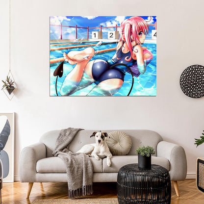 To Love-Ru Darkness Nana Aster Deviluke Hot Wet Butt Sexy Anime Manga Art Wall Art Print Poster