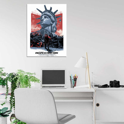 Escape from New York 1981 Movie ?Snake Plissken Wall Art Print Poster